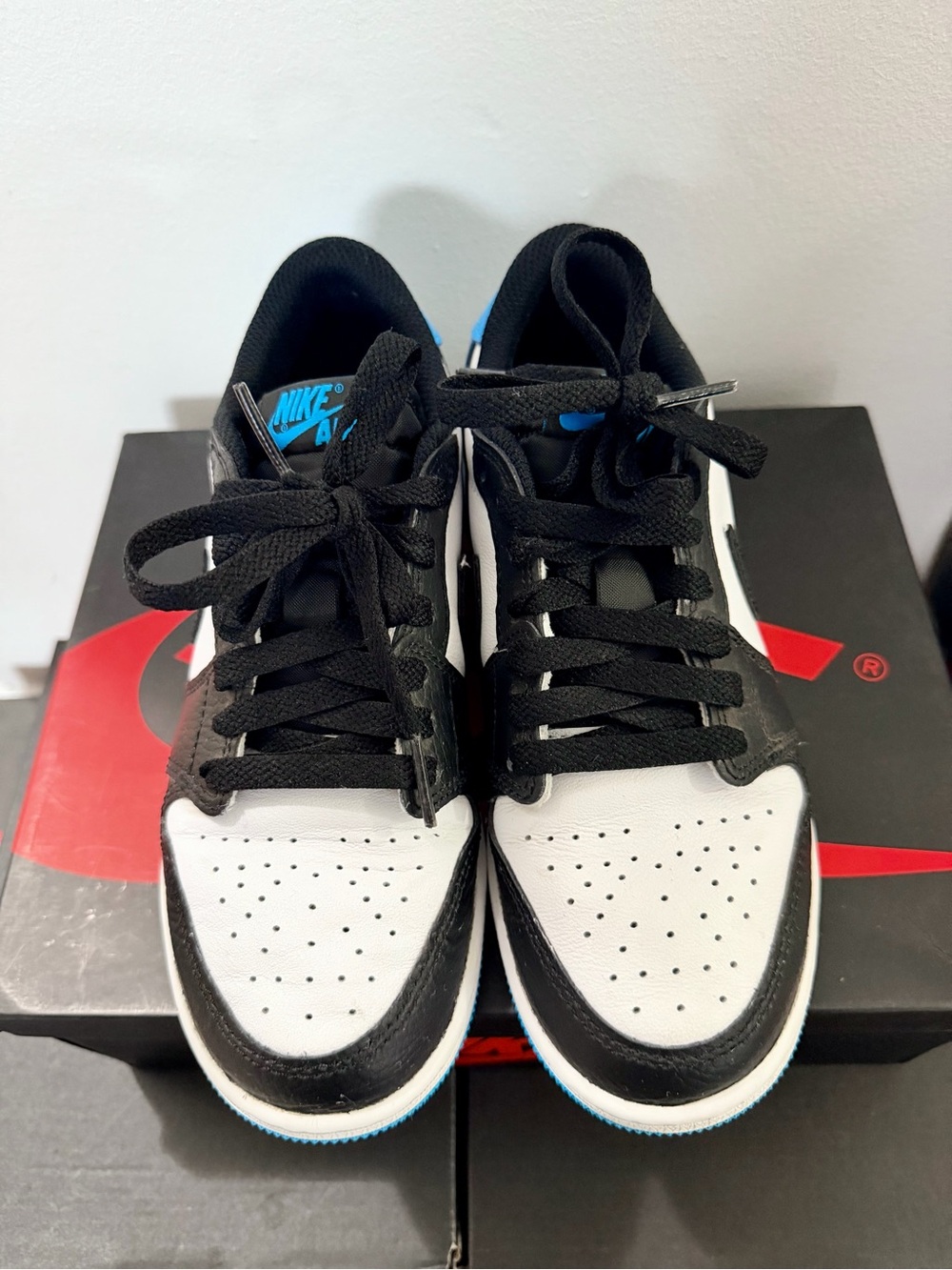 Air Jordan 1 Low OG Black / Blue / White